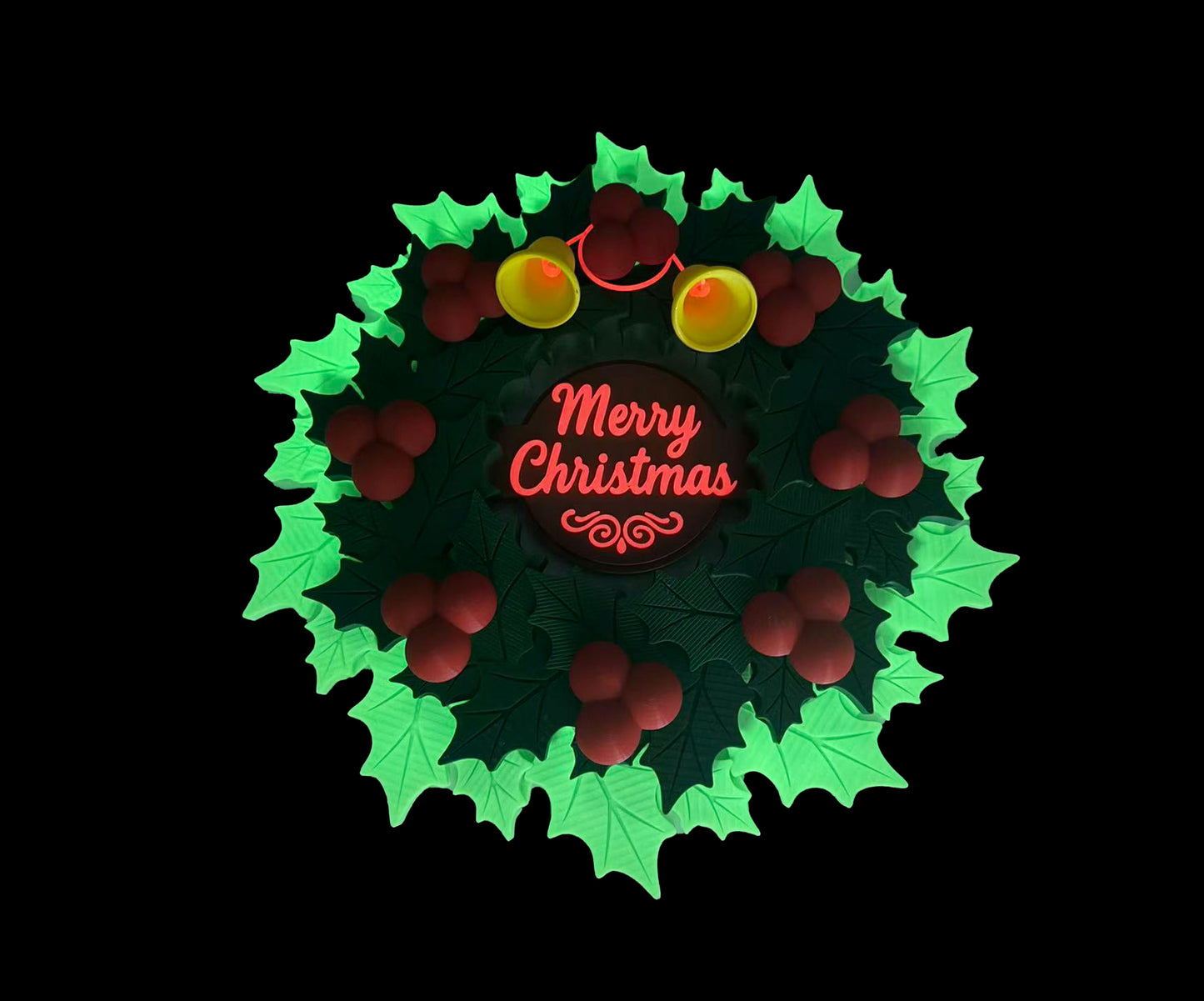 Luminous fiber 3D printer filament