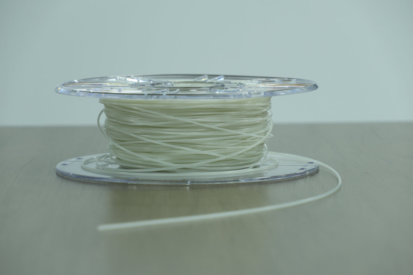 Luminous fiber 3D printer filament