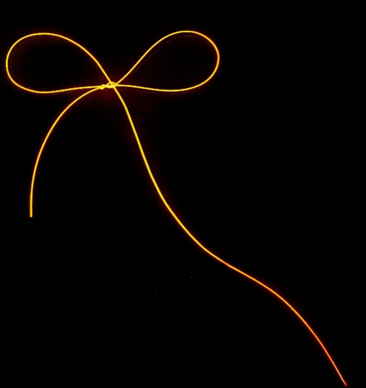 Luminous fiber 3D printer filament