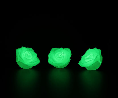 Luminous fiber 3D printer filament
