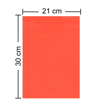 Back-adhesive luminescent film