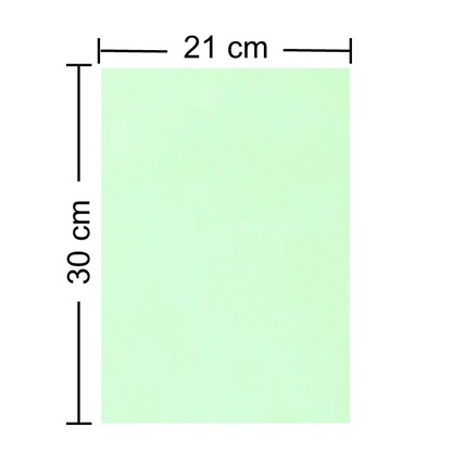 Back-adhesive luminescent film