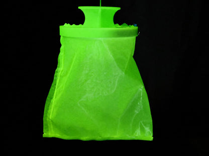 Self-luminous pest trap